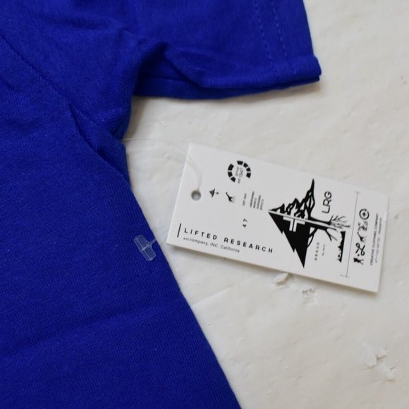 LRG Men's Cycle Logo Graphic T-Shirt - Cotton Tee From Evergreen Grass Roots Collection